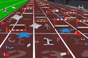 田径运动会清理