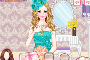 新娘的夏日妆容