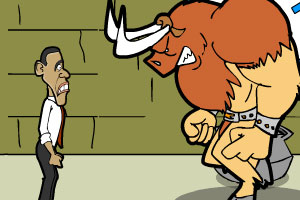 奥巴马疯狂逃生