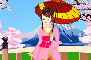 漂亮的日本女孩