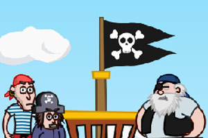 海盗大叔打钱箱 