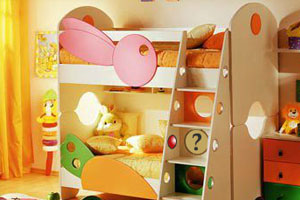 卡通女孩房间逃生