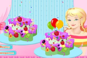 自制草莓水果蛋糕