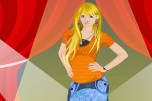 米兰达克尔的服装秀