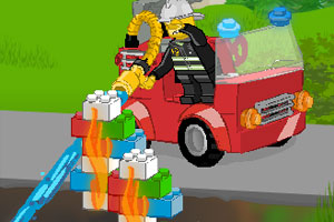 乐高消防车