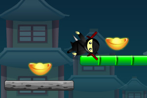 大炮发射小忍者无敌版