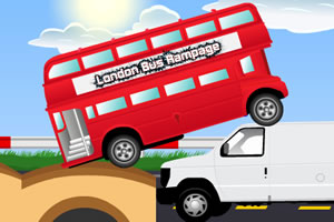 伦敦巴士横冲直撞