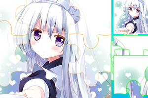 萌妹子拼图大闯关