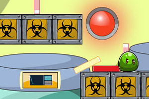 绿果冻多米诺骨牌