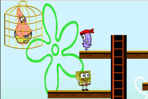 海绵宝宝收集宝石