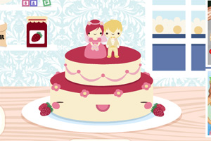 卡哇伊婚礼蛋糕