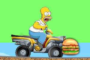 辛普森老爹骑摩托