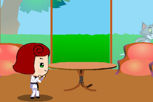 大头妹大战猫和老鼠