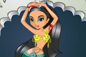 神秘的阿拉伯舞娘