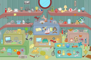 商船货舱找东西