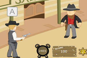 西部牛仔字母对决