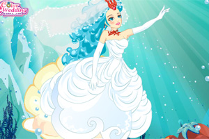 海公主的婚纱