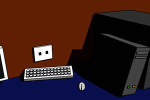 逃出封锁的书房