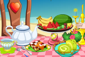 爱心下午茶餐桌