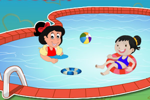 装饰儿童游泳池