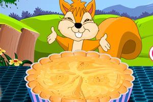 小松鼠做苹果馅饼