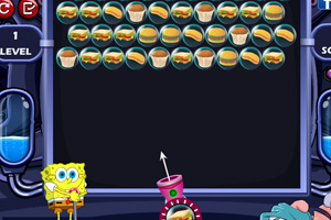 海绵宝宝玩泡泡龙