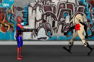 蜘蛛侠大战外星怪