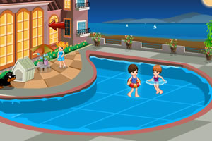 宠物小狗的度假屋