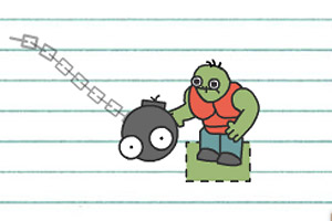 纸上炸僵尸升级版