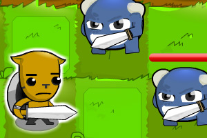 勇猛的守城骑士