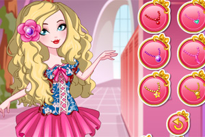 苹果公主的新发型