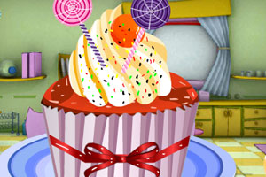 漂亮的纸杯蛋糕