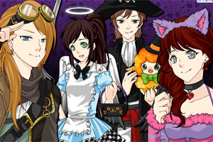 漫画校园爱情-万圣节