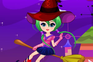 飞翔的女魔法师