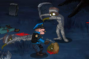 警察大战僵尸2中文无敌版