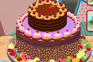 美味水果生日蛋糕