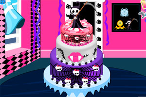 万圣节怪兽蛋糕