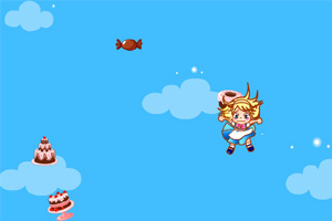 糖果女孩蹦蹦跳