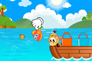 小牛宝贝捉鱼