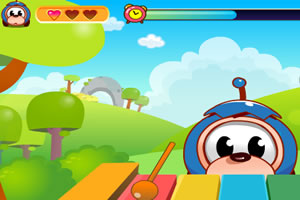 电狗宝贝敲木琴