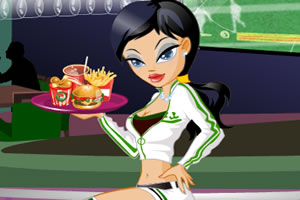 足球酒吧服务员