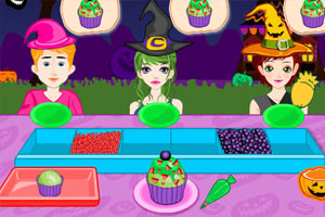 万圣节美味纸杯蛋糕