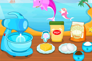 彩虹糖玛芬蛋糕