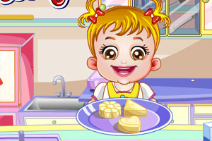 可爱宝贝做点心