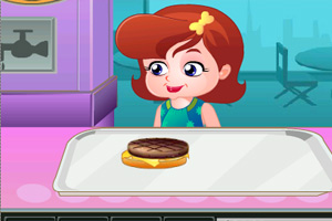 可爱宝贝的汉堡店