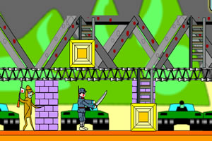 红军战士斗鬼子