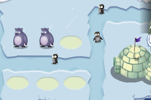 企鹅雪城战争无敌版