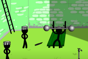 监狱里的火柴人