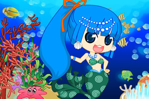 可爱的人鱼公主