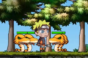 火影忍者勇闯冒险岛无敌版